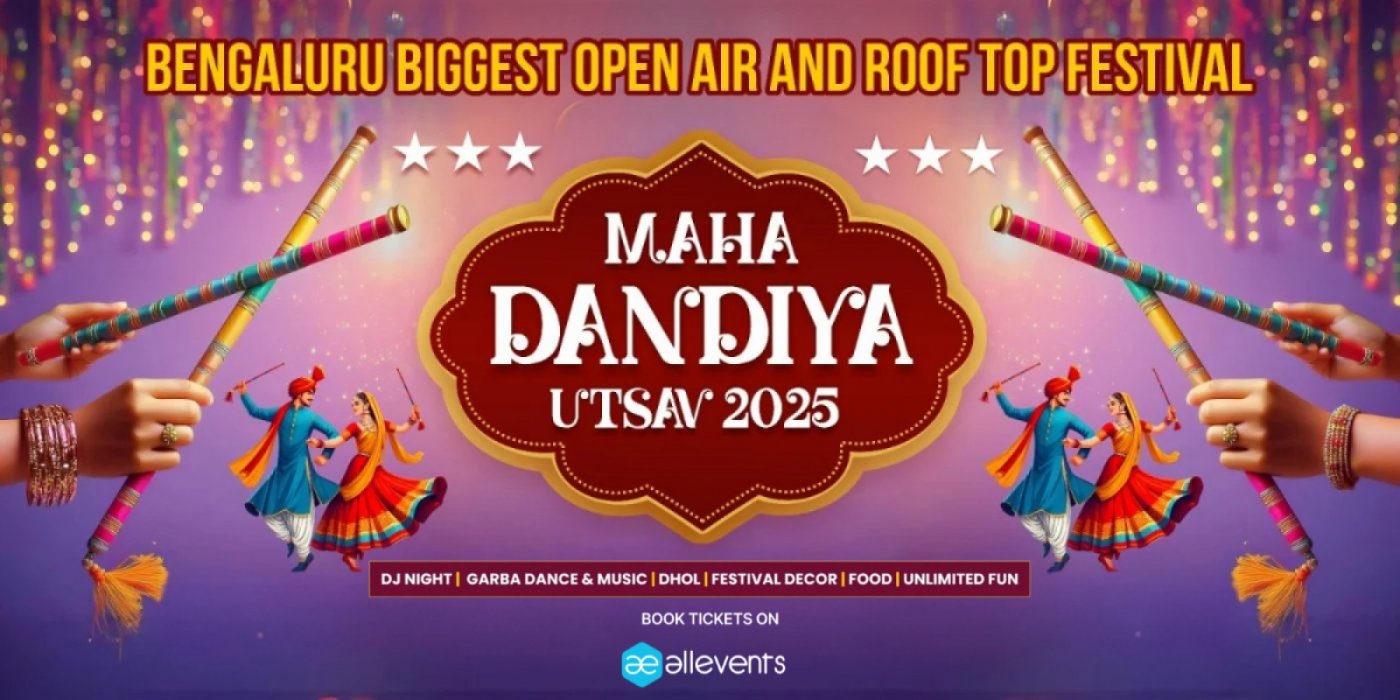 Maha Dandiya Utsav 2025 @ Jayamahal Palace
