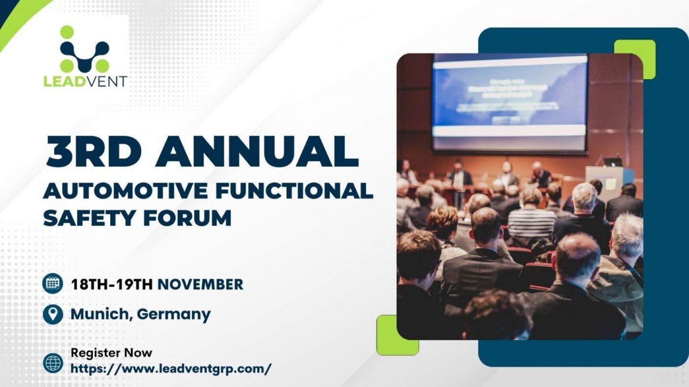 3rd Annual Automotive Functional Safety Forum