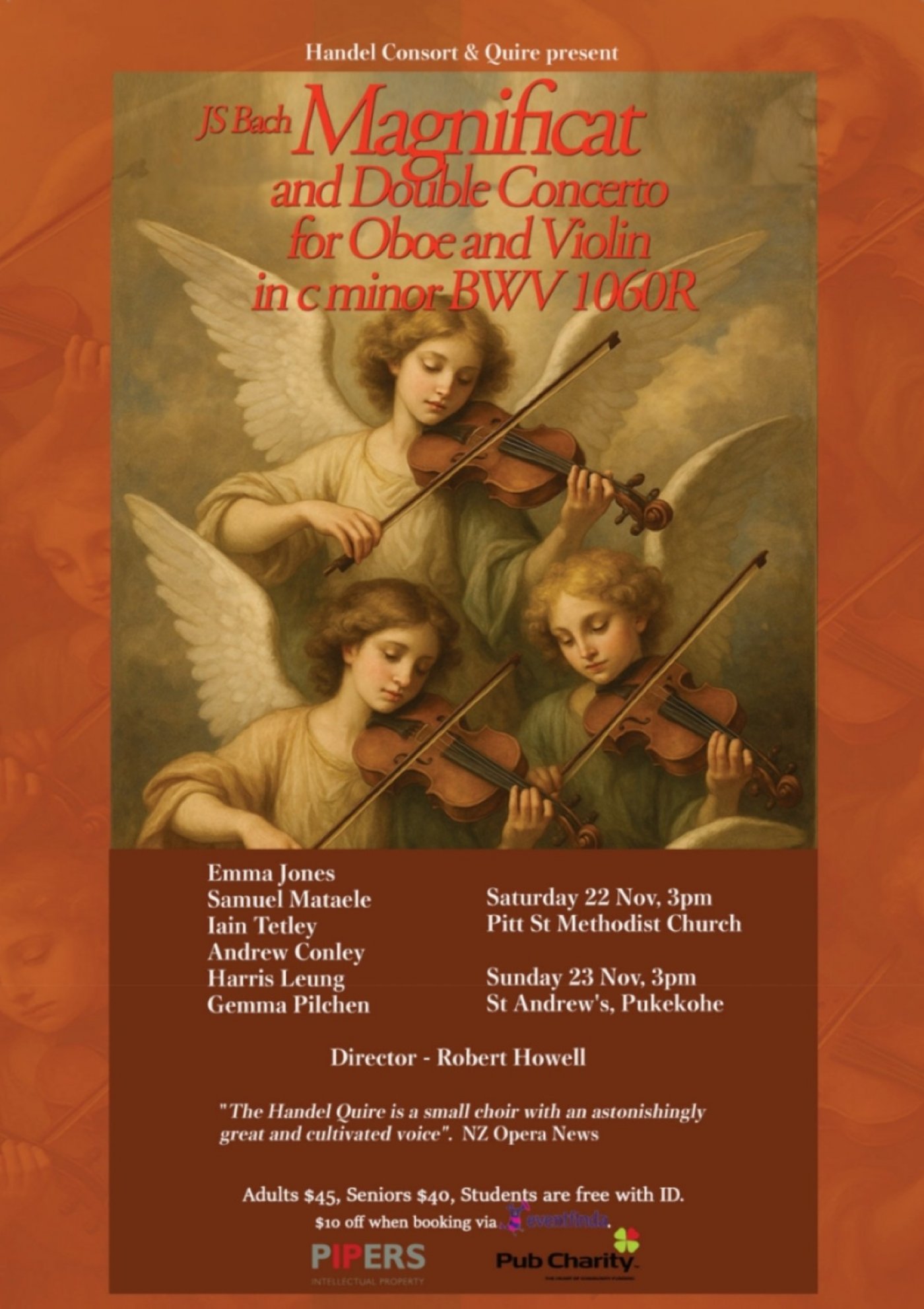JS Bach - Magnificat and Double Concerto BWV 1060R