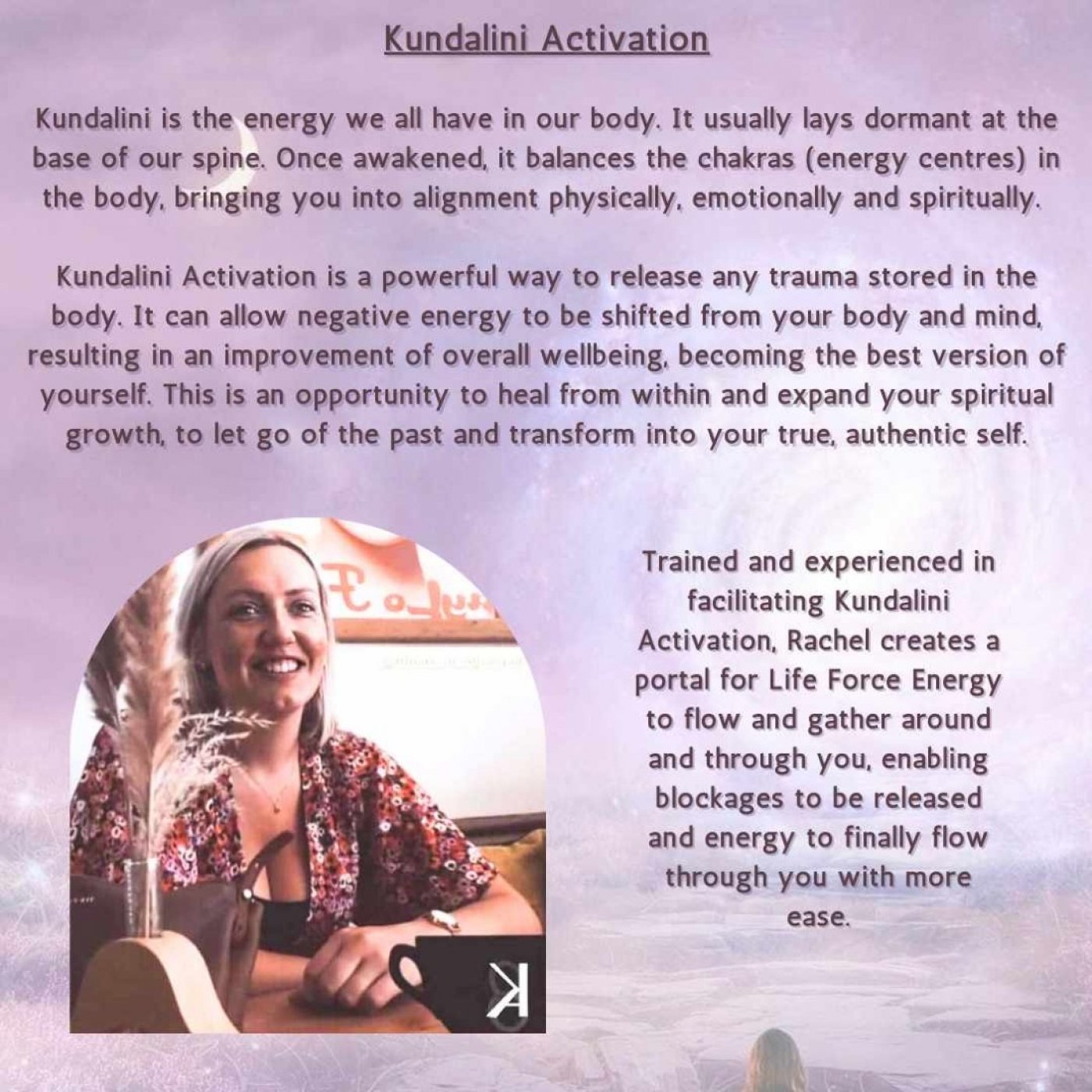 Kundalini activation & Rahanni Healing - 2 Facilitators