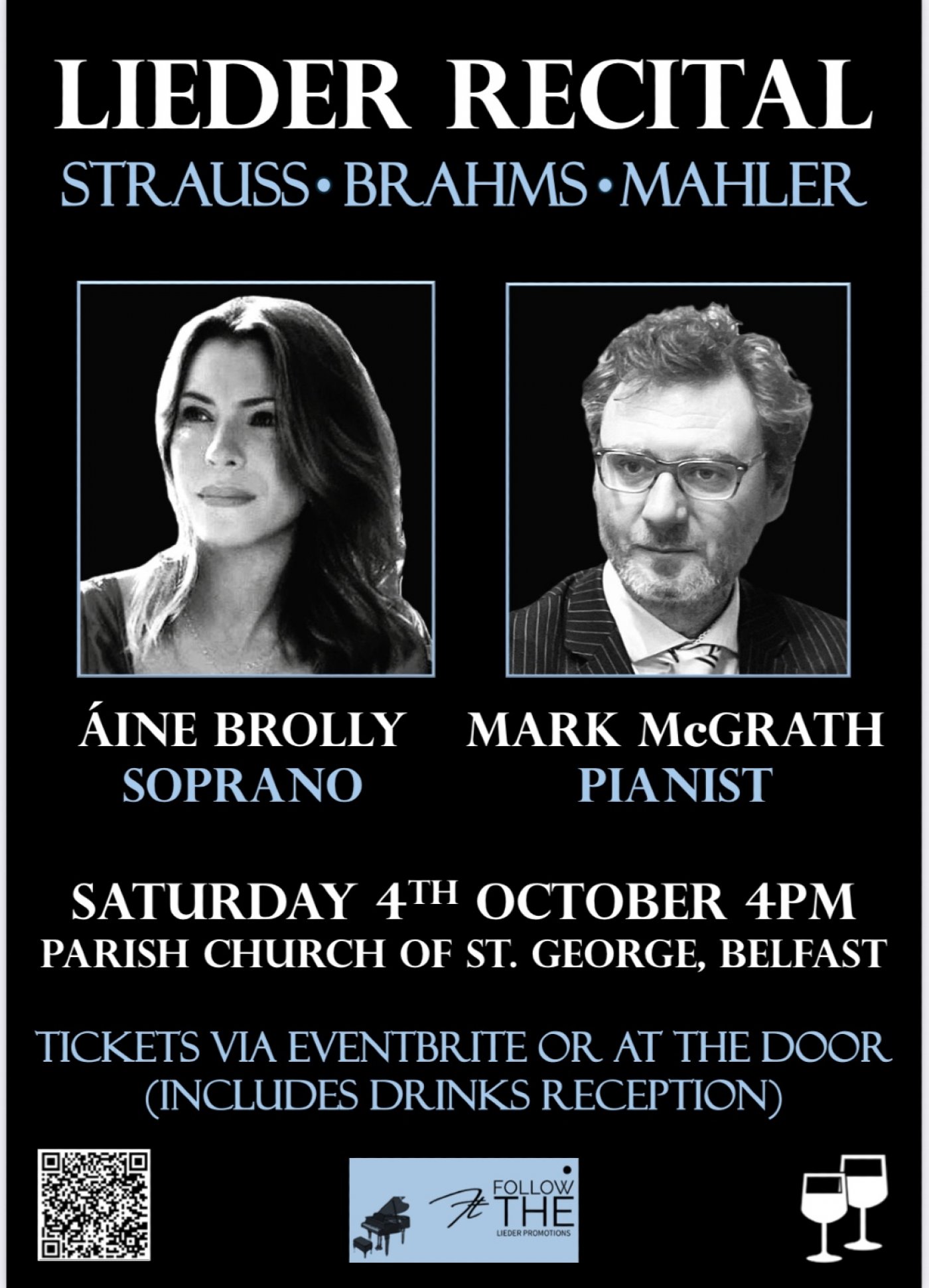 Lieder Recital featuring compositions by Strauss, Brahms and Mahler