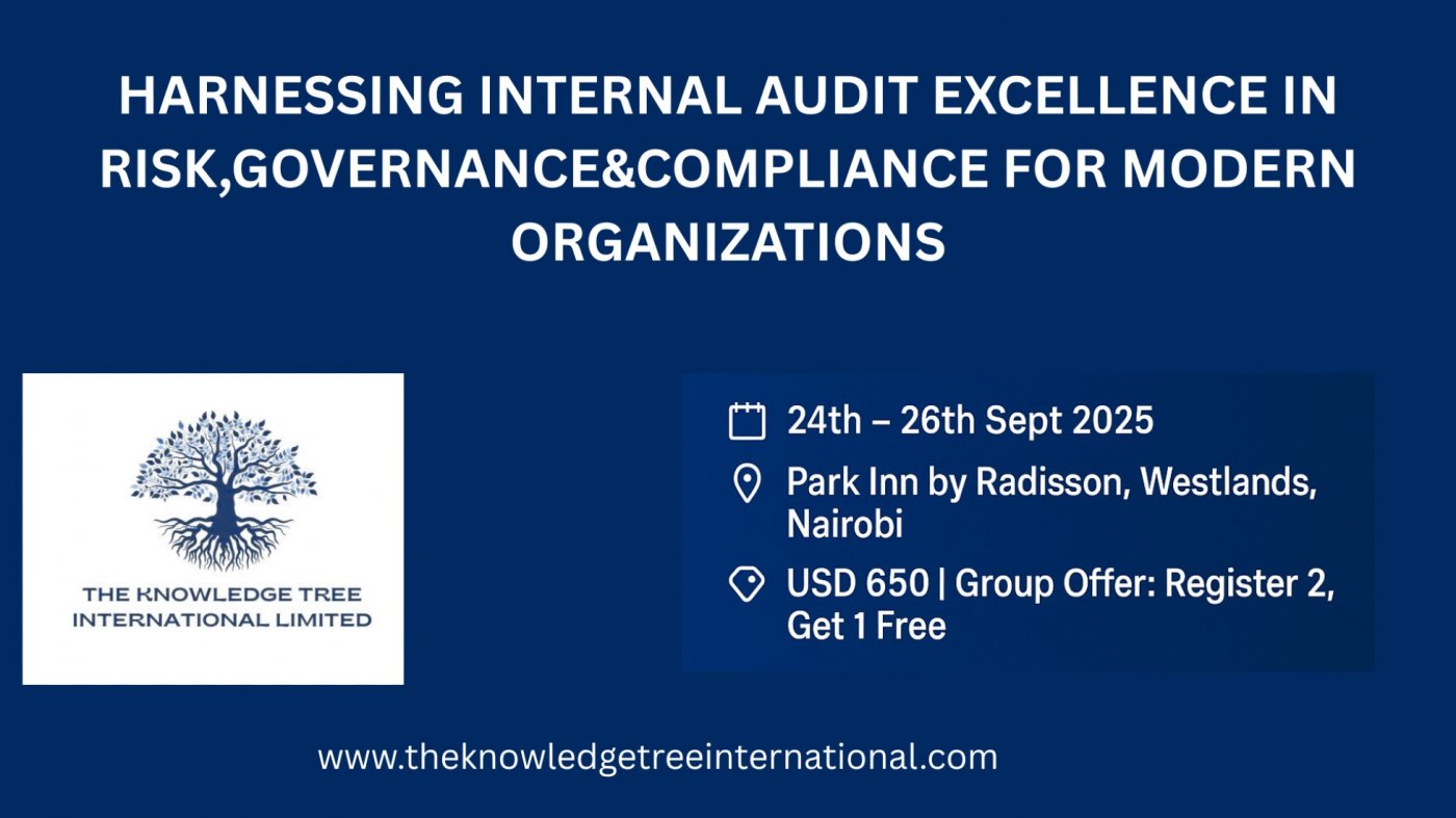 Harnessing Internal Audit Excellence in Risk, Governance and Compliance