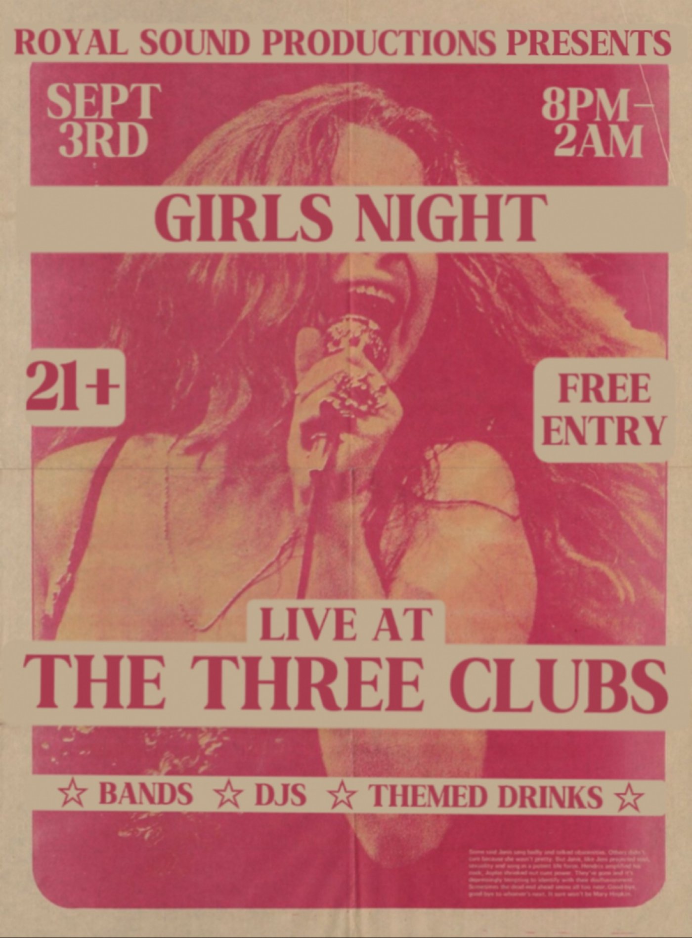 Girls Night : Celebration to Women in Music