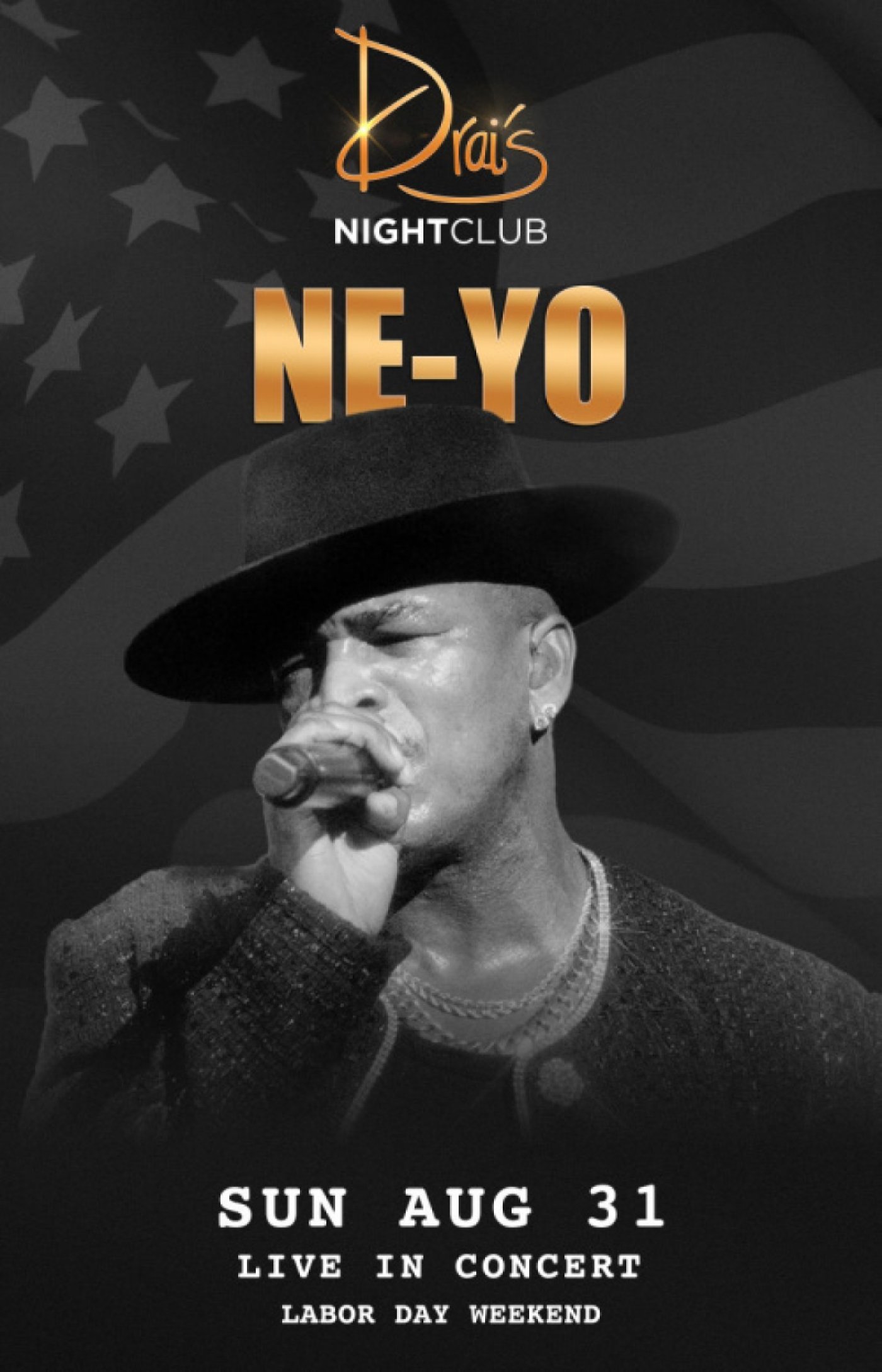 Ne-Yo at Drai's Nightclub | Academy Bree's Guestlist | Labor Day Weekend