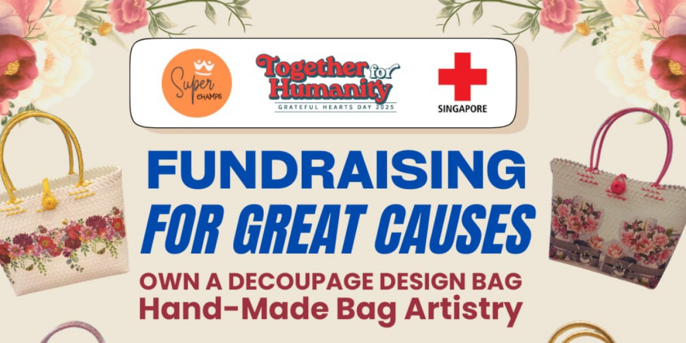 Fundraising for Great Causes \u2013 Own a Decoupage Design Bag: Hand-Made Bag Artistry