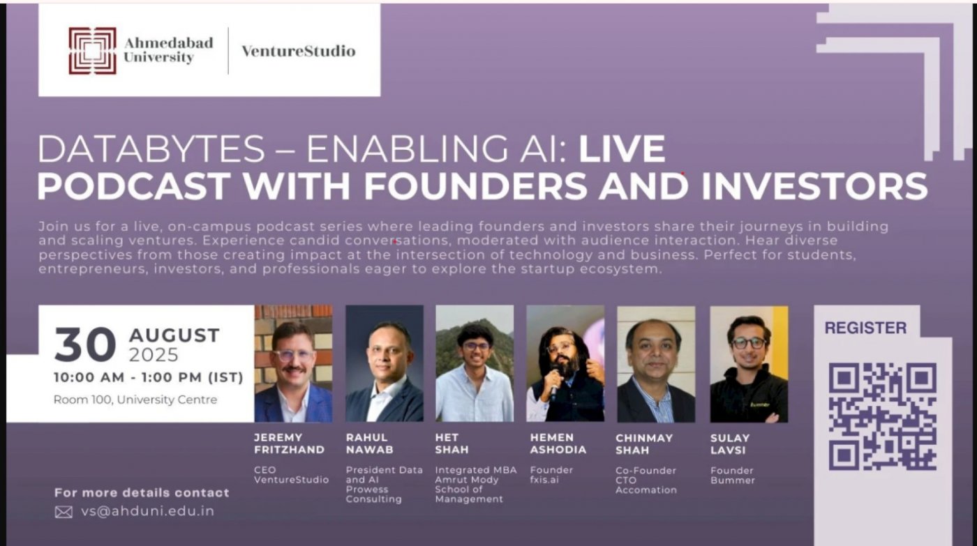 DataBytes \u2013 Enabling AI: Live Podcast with Founders & Investors