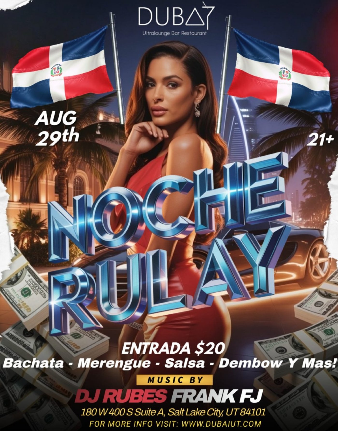 NOCHE RULAY \u2013 The Ultimate Latin Night in Salt Lake City!