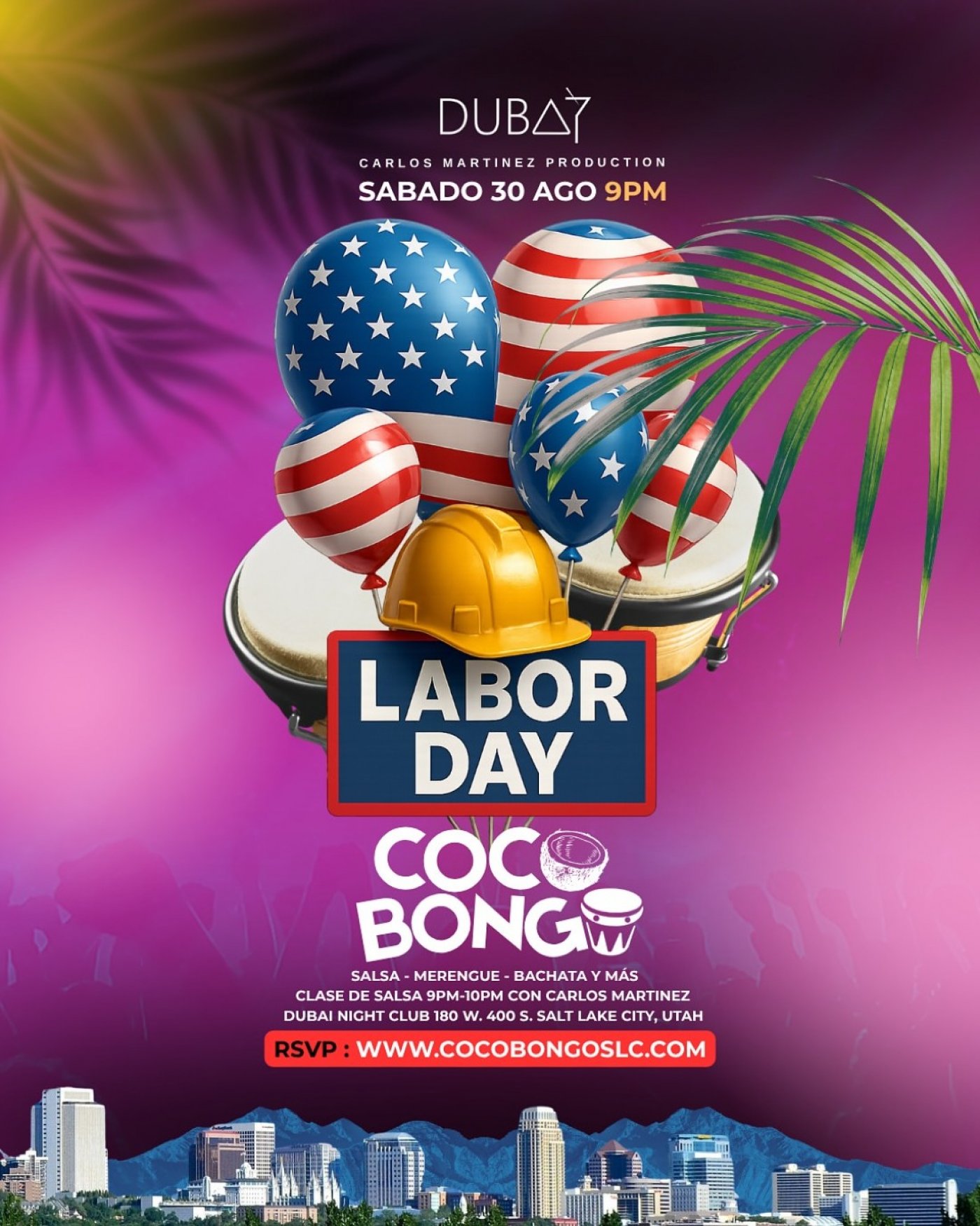 COCO BONGO NIGHTS \u2013 Salt Lake City\u2019s Ultimate Latin Party!