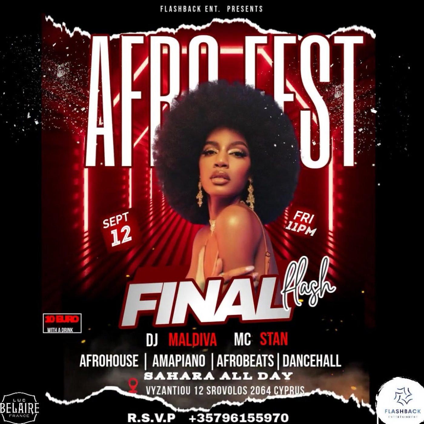 Afro fest final flash event