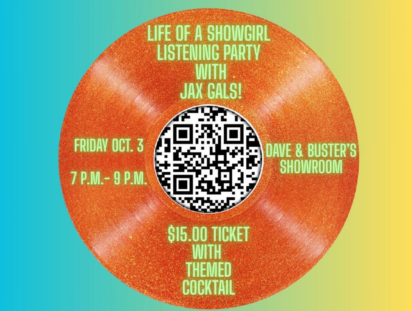Life of a Showgirl Listening Party With Jax Gals