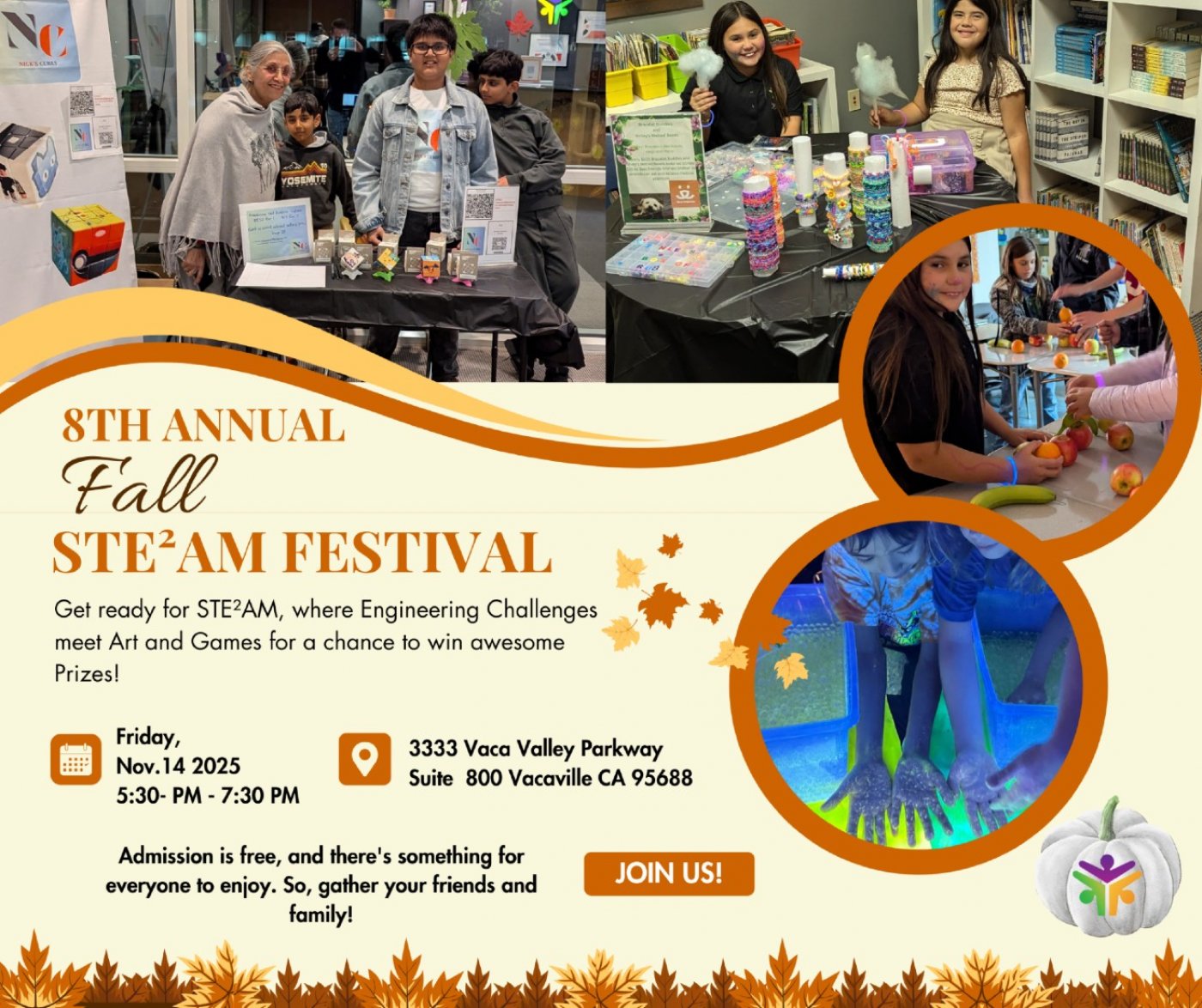 8th Annual Fall STEAM Festival