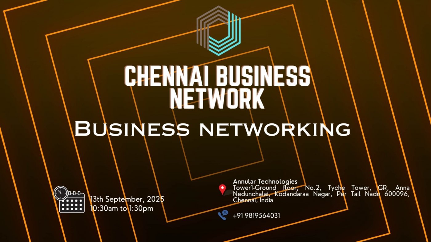 Business Networking 2025 Chennai