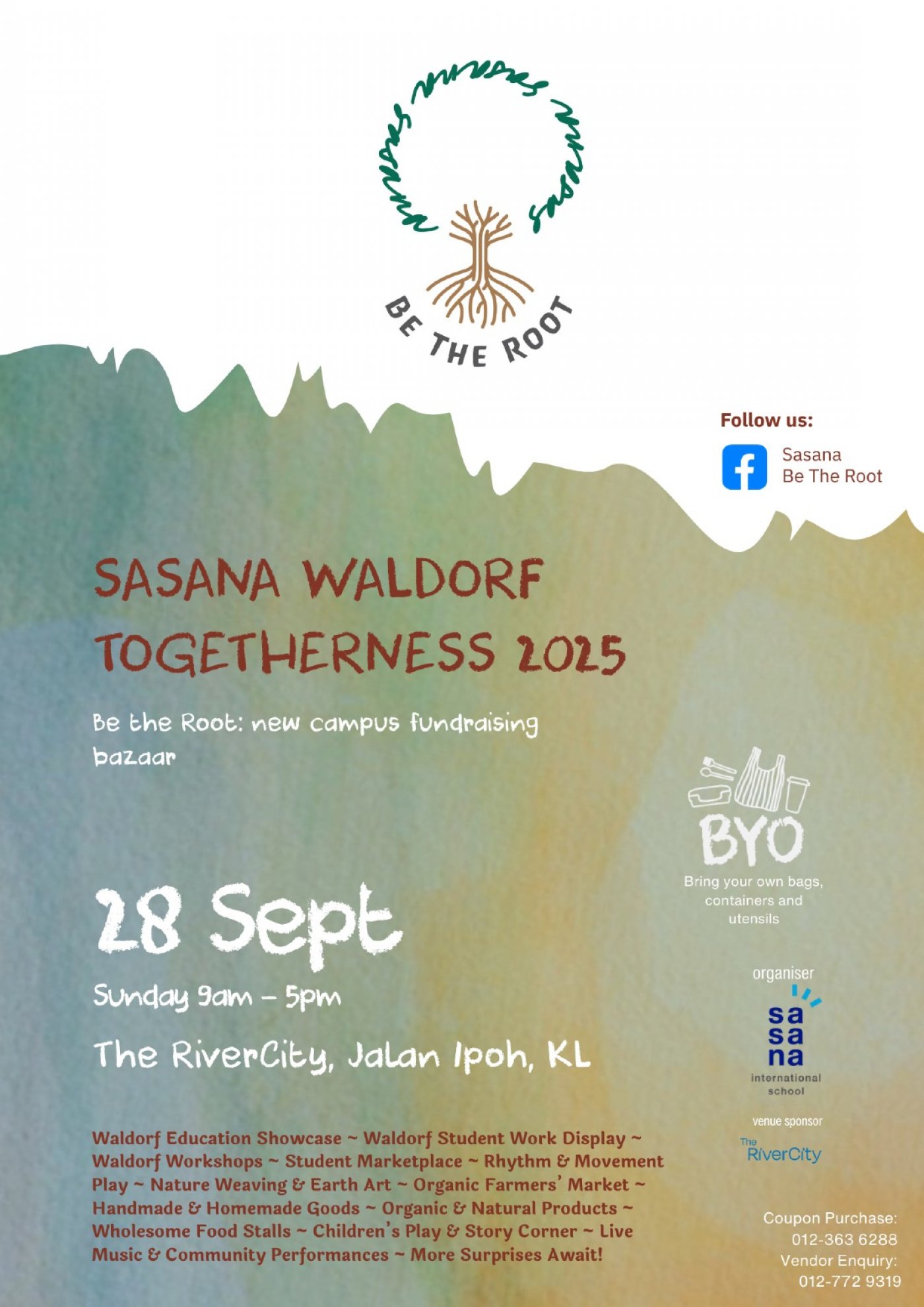 Sasana Waldorf Togetherness - Be The Root :  New Campus Fundraising Bazaar