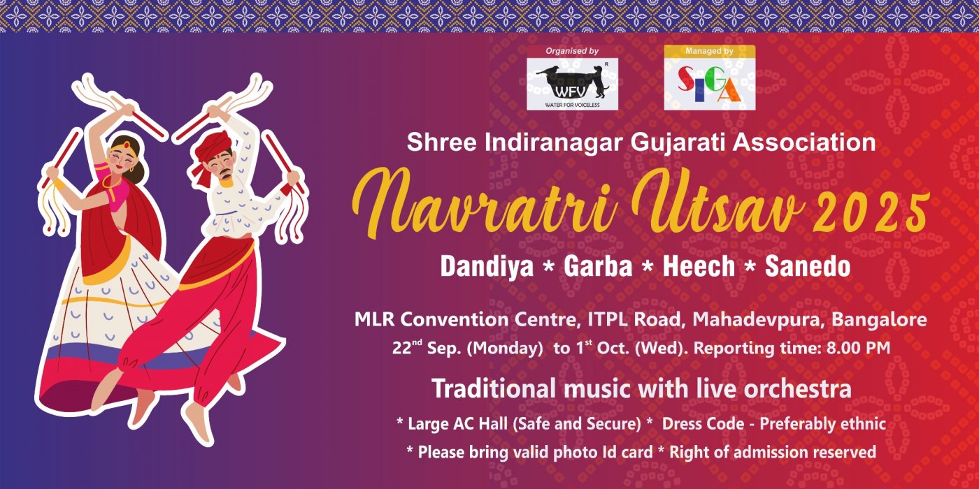 WFV-SIGA Navratri Utsav 2025 (Raas Garba and Dandiya)
