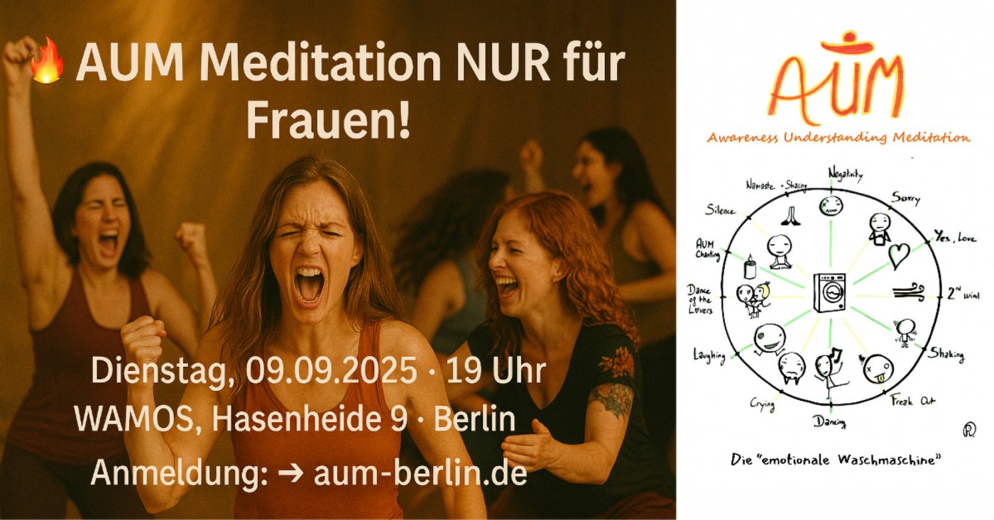\ud83d\udd25 AUM Meditation nur f\u00fcr Frauen \u2013 Wamos Edition