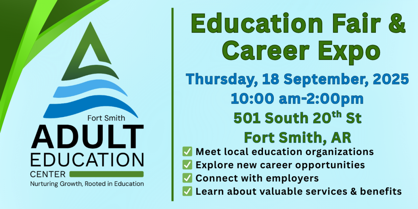 2025 Fort Smith Adult Ed Open House & Career Fair