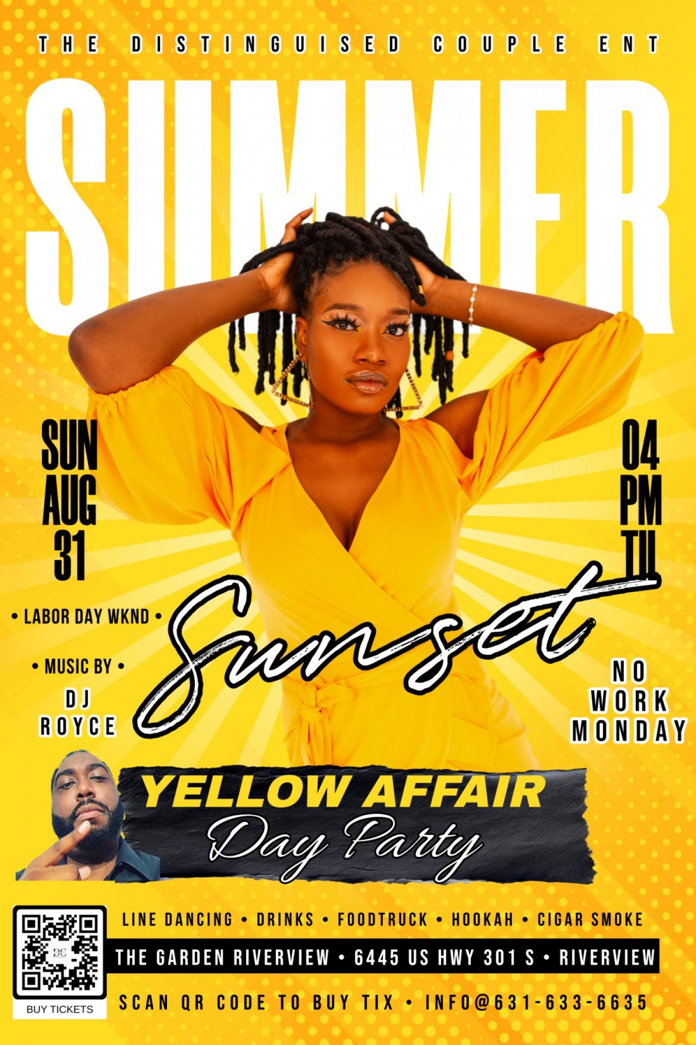 Summer Sunset Yellow Affair