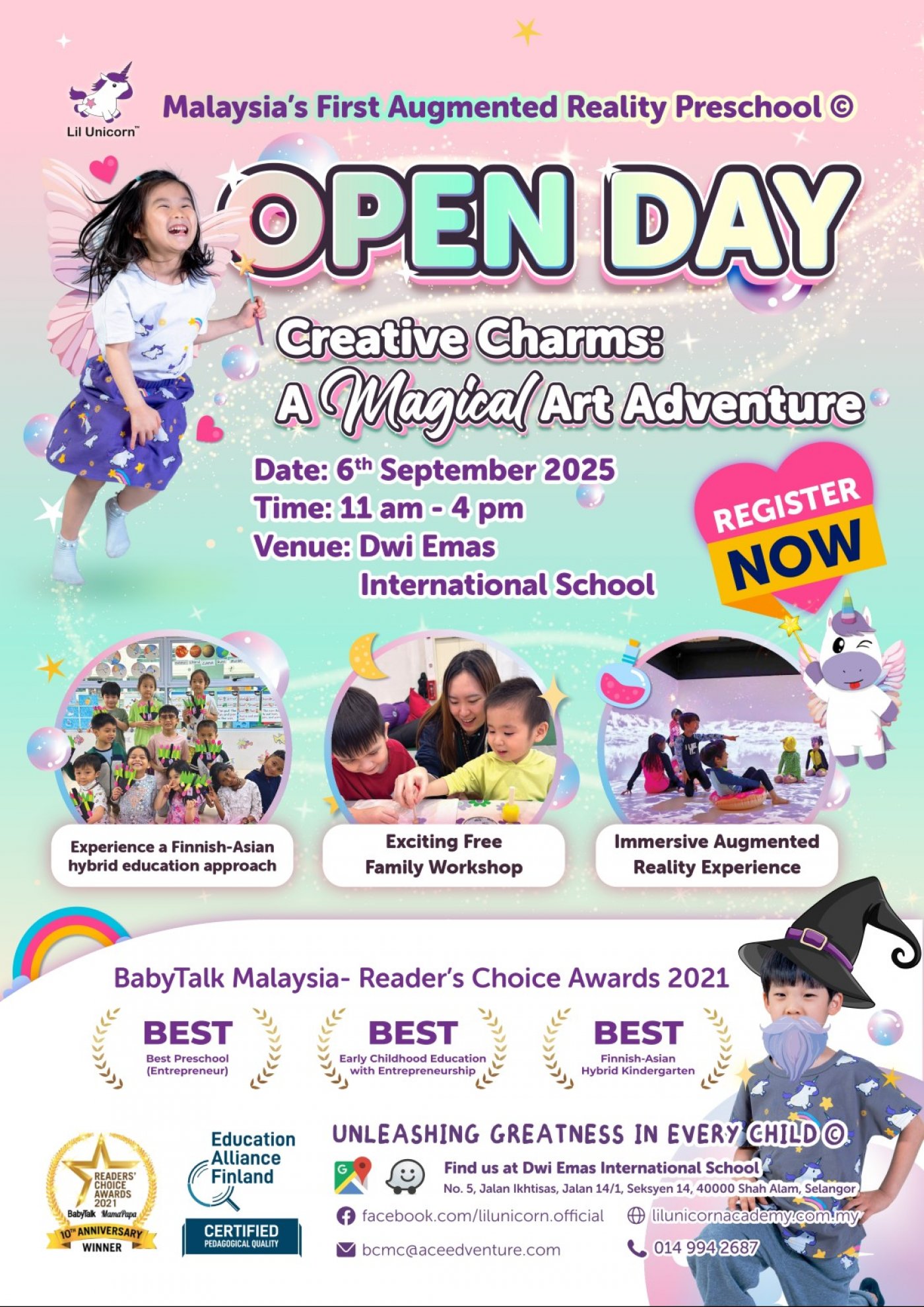Lil Unicorn Open Day
