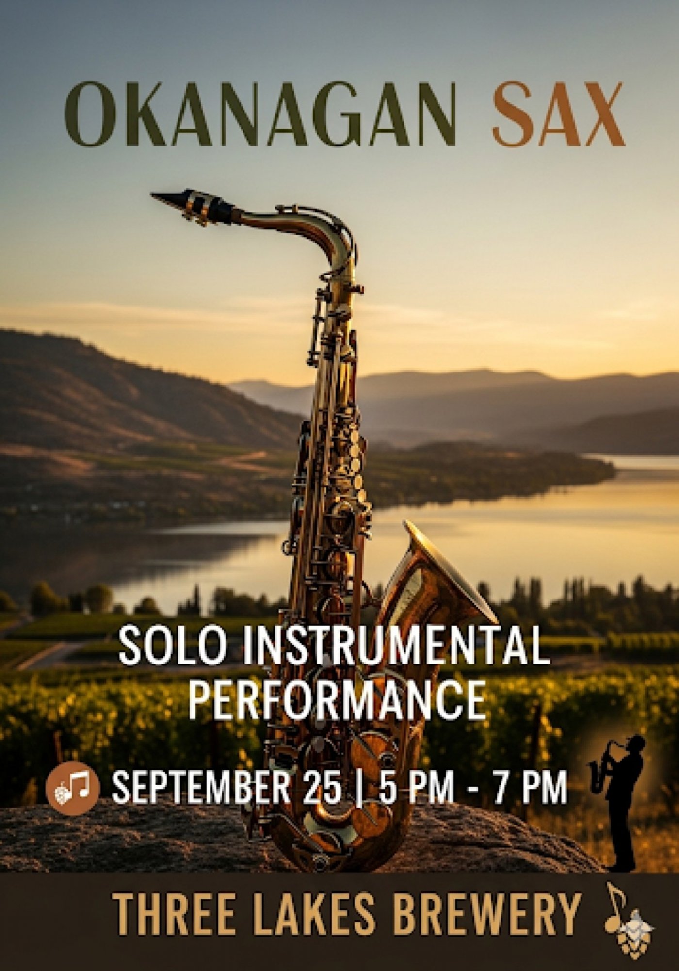 Okanagan Sax - Live at Three Lakes Brewing Ltd.