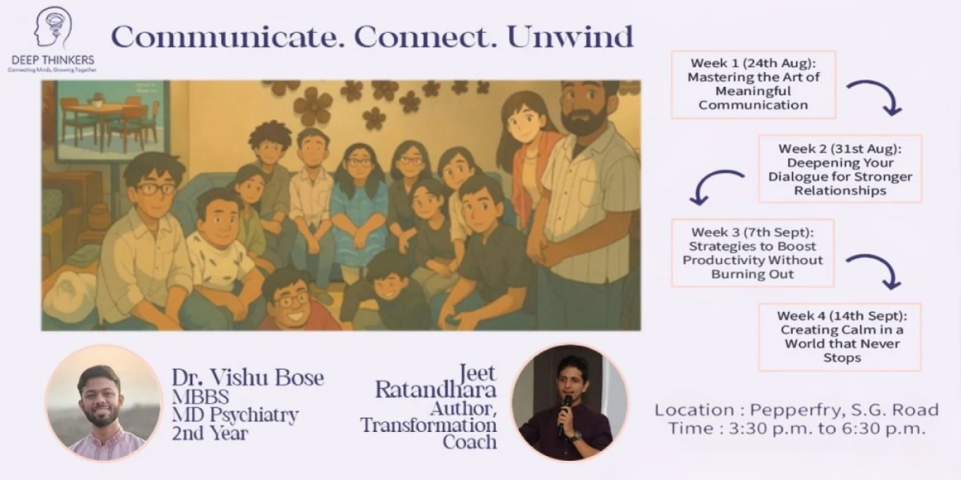 Communicate Connect Unwind