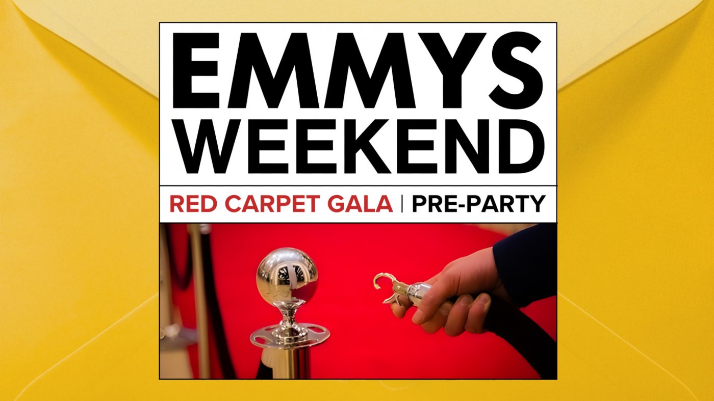 \u2b50 Emmys Weekend: Red Carpet Gala & Pre-Party 