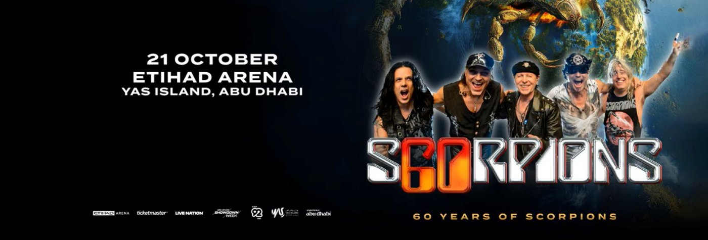 SCORPIONS \u201cCOMING HOME \u2013 60 YEARS\u201d TOUR