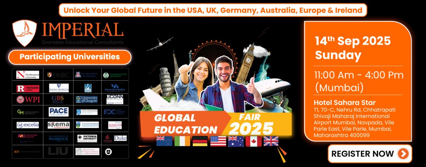 Imperial Global Education Fair 2025 in Mumbai