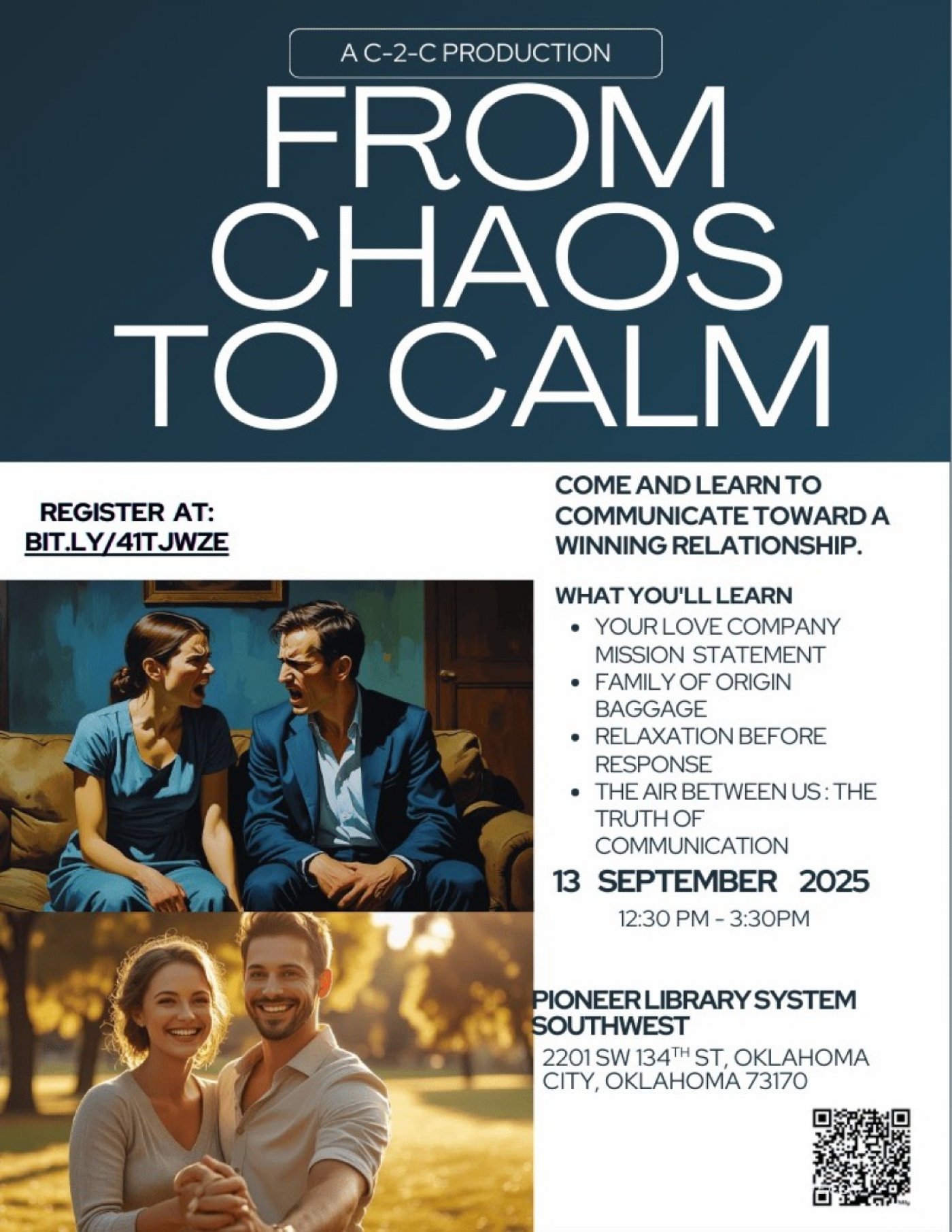 From Chaos to Calm a C-2-C Production
