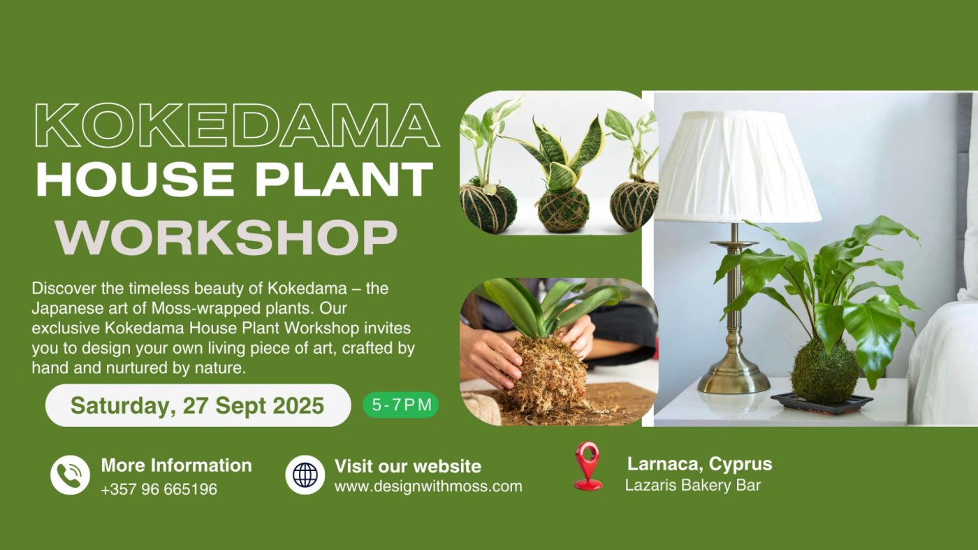 Kokedama House Plant Workshop
