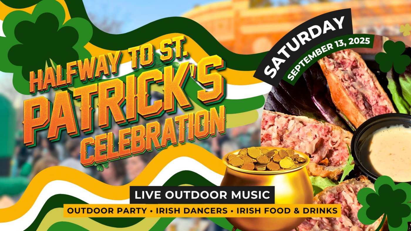 Halfway to St. Patrick's Day Outdoor Party!