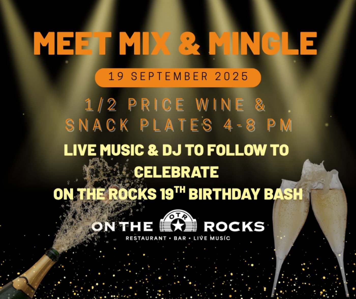 SEPTEMBER Meet, Mix, and Mingle