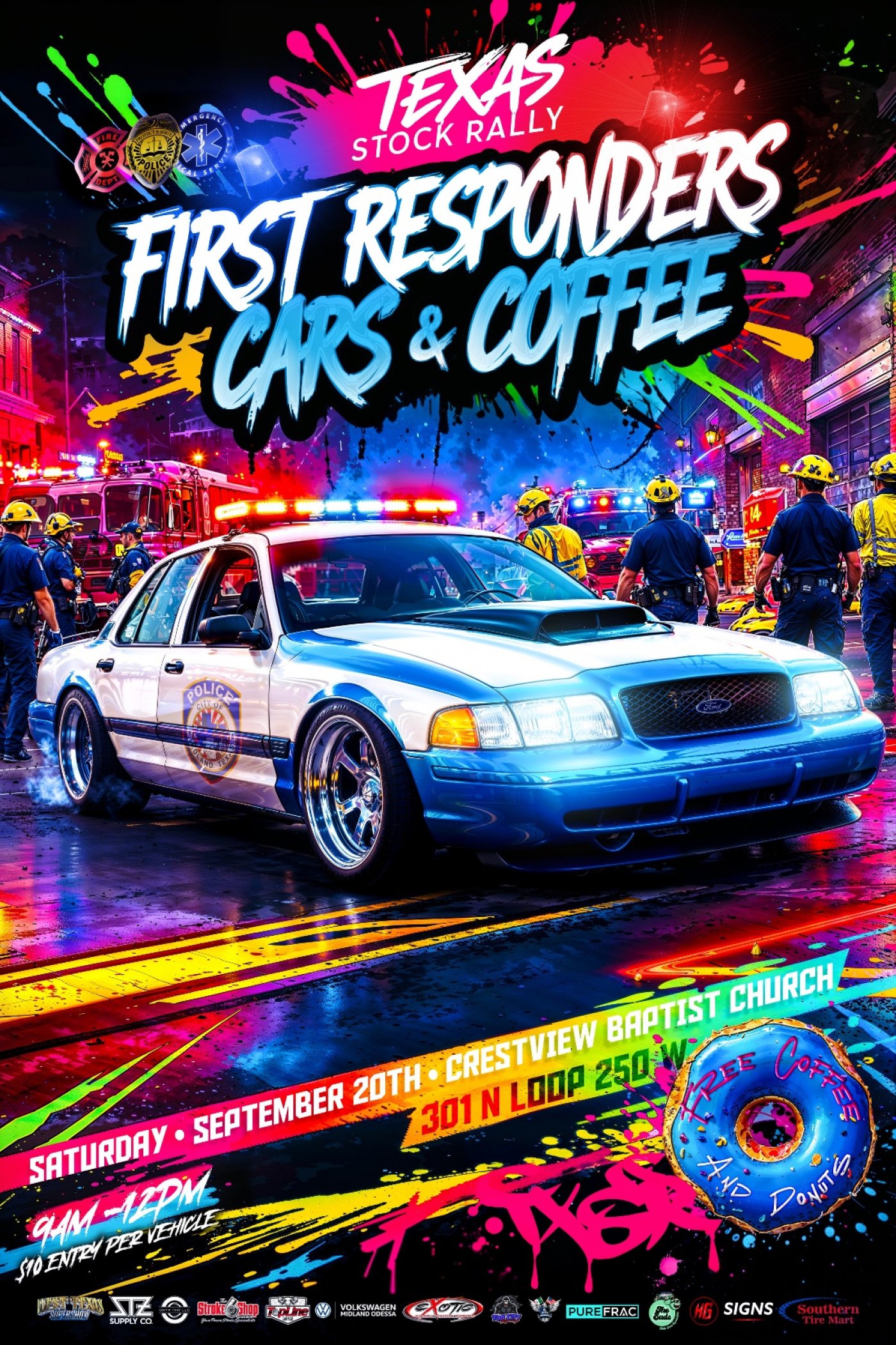 Cars & Coffee \/ 1st Responders