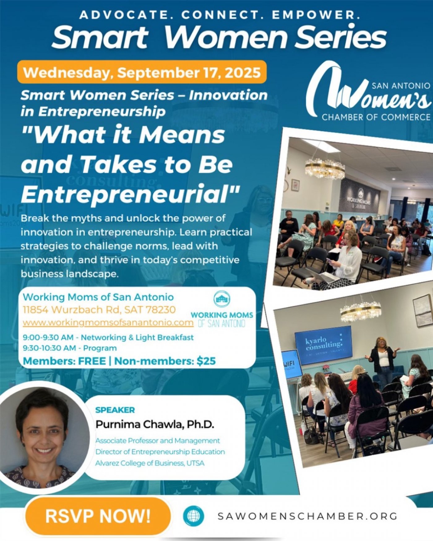 Smart Women Series \u2013 Innovation in Entrepreneurship: "What it Means and Takes to Be Entrepreneurial