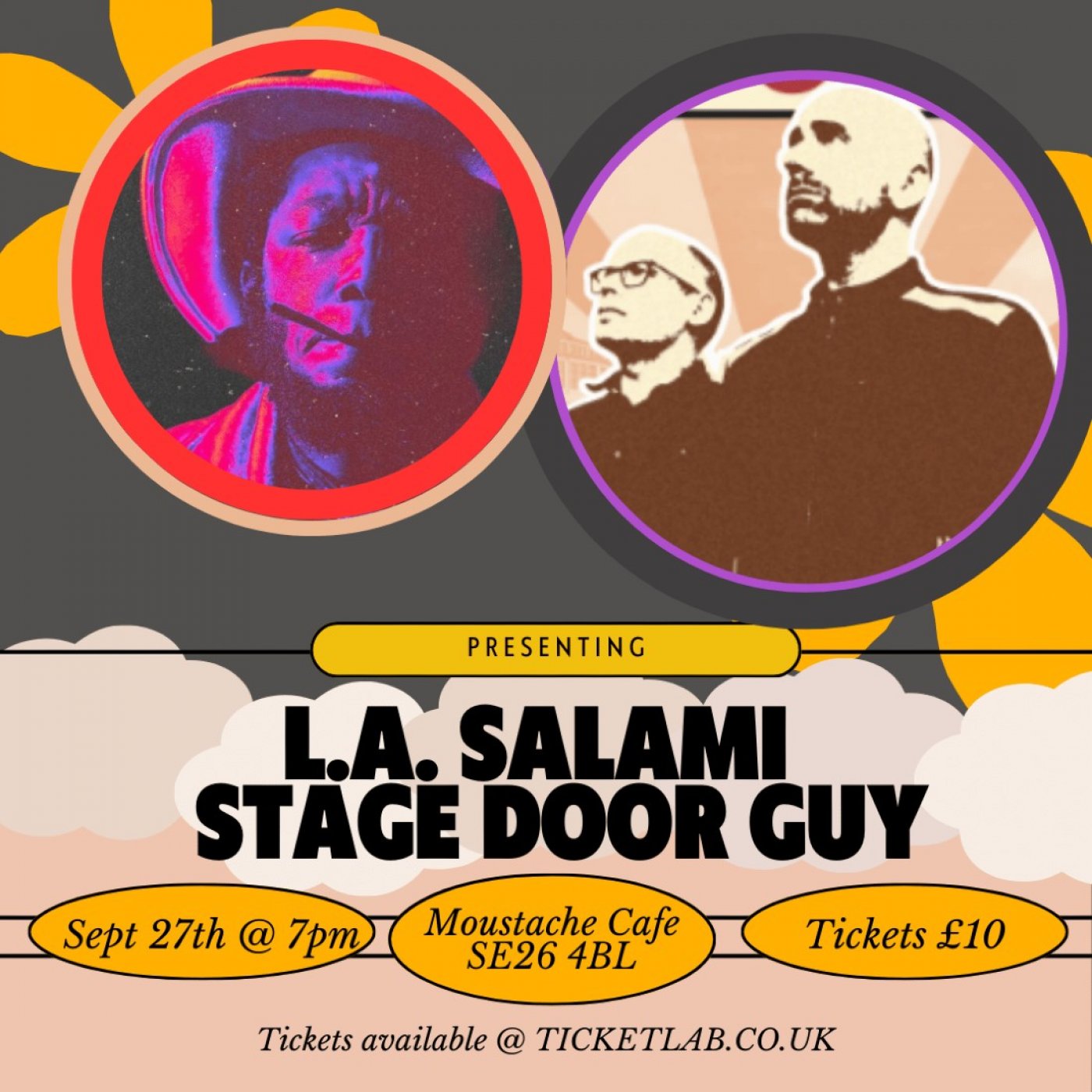 L.A. Salami meets Stage Door Guy