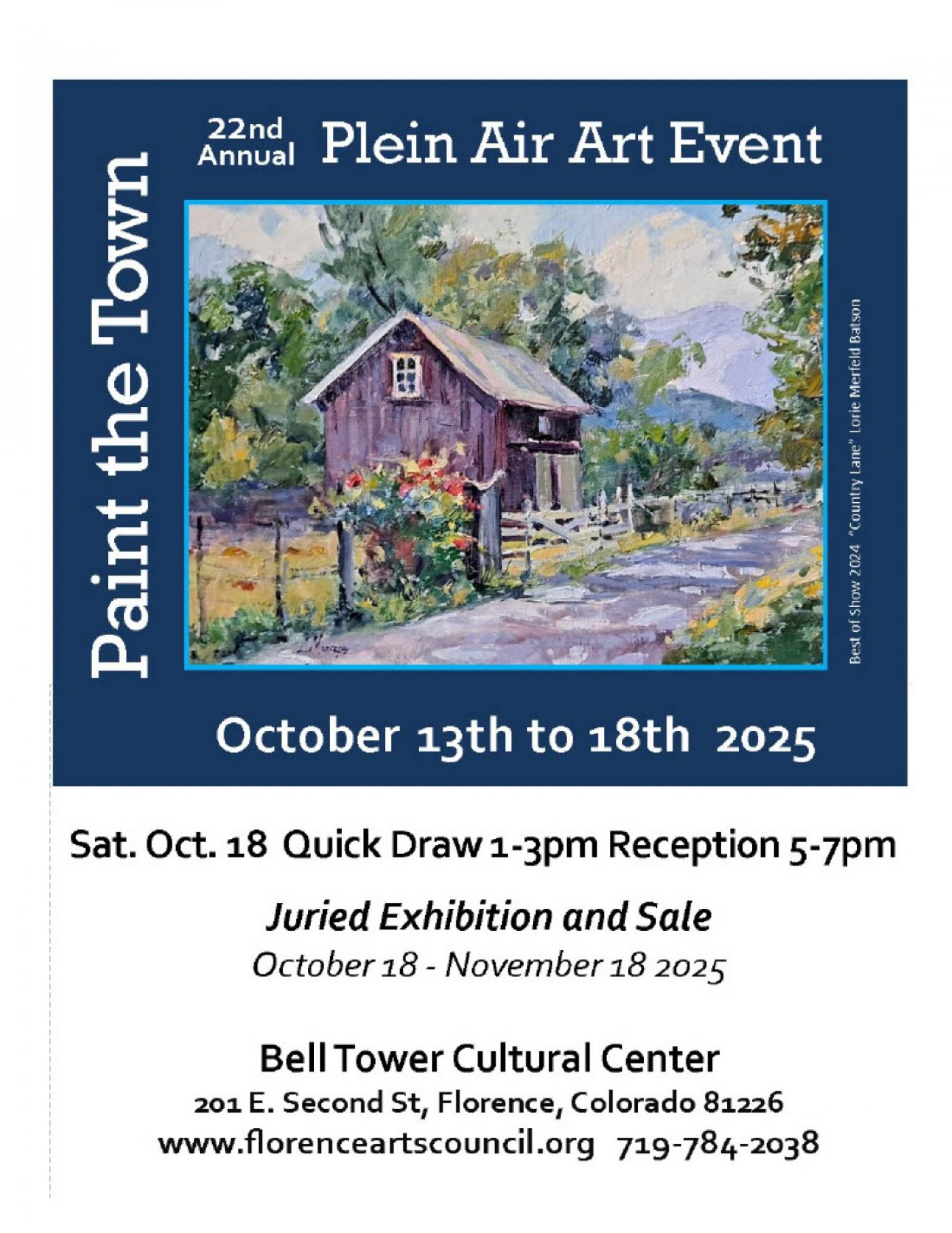 Paint the Town Plein Air Art Event