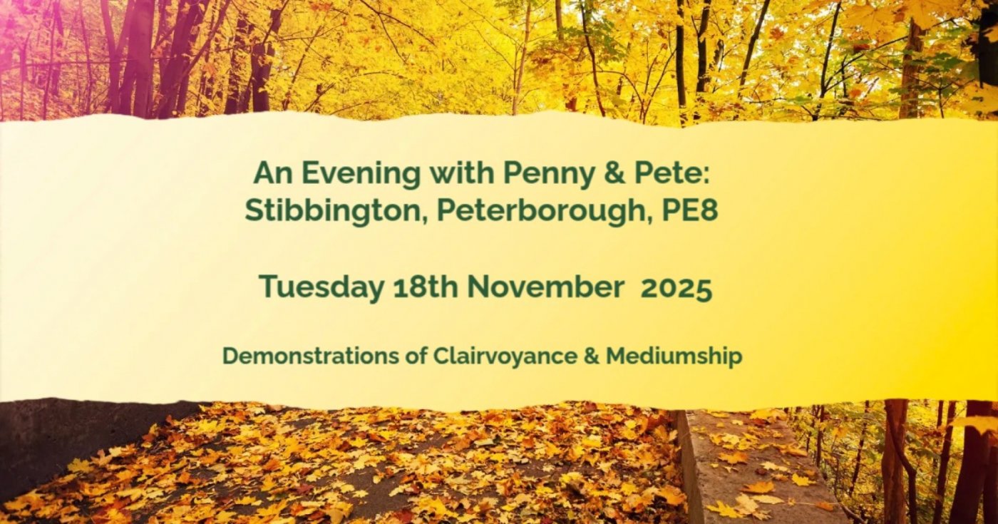 An Evening with Penny & Pete: Stibbington Nr Peterborough