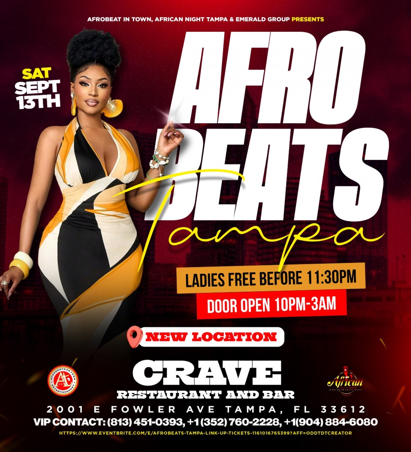 Afrobeats Tampa Night