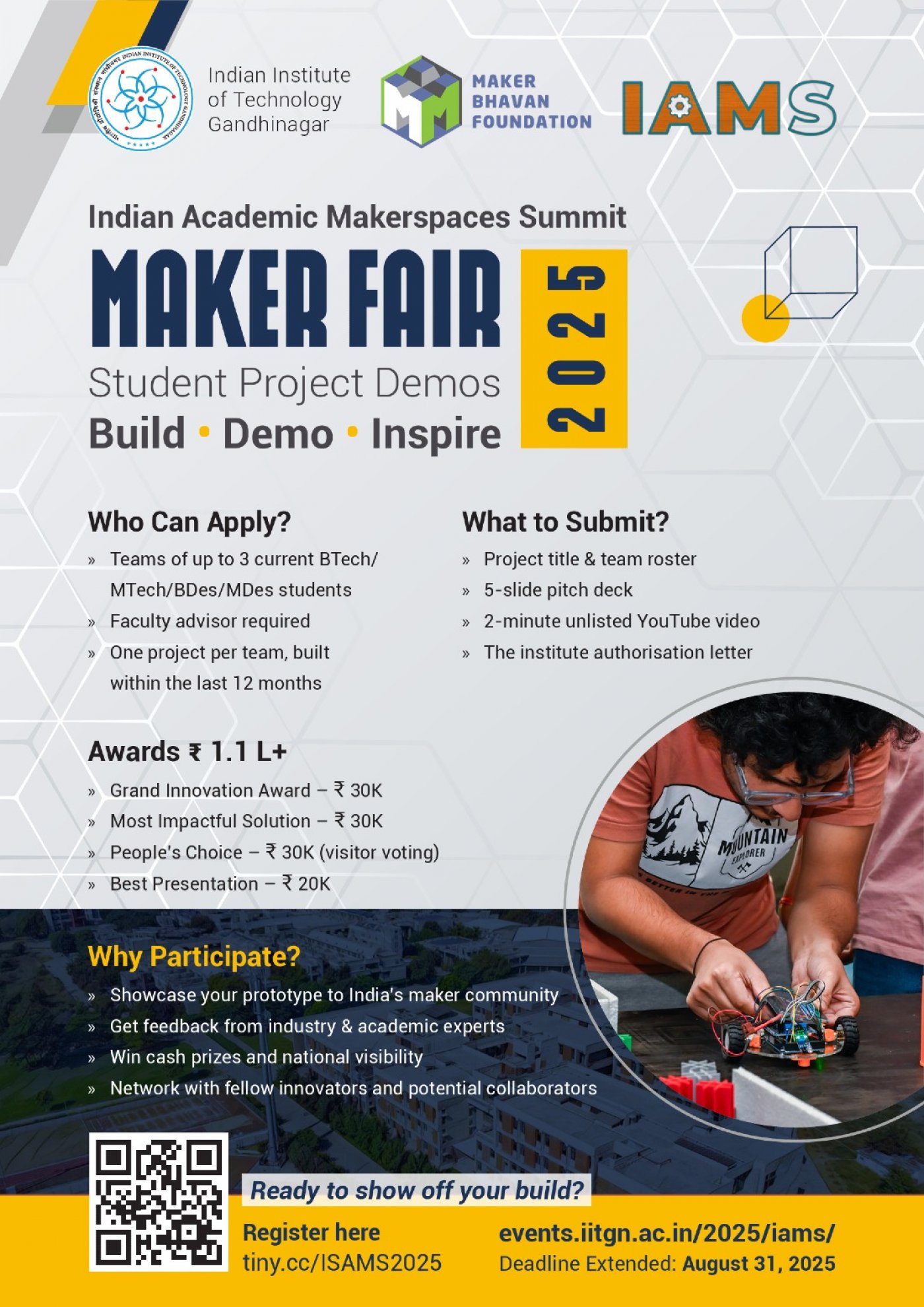 Indian Academic Makerspaces Summit 2025 by IIT Gandhinagar