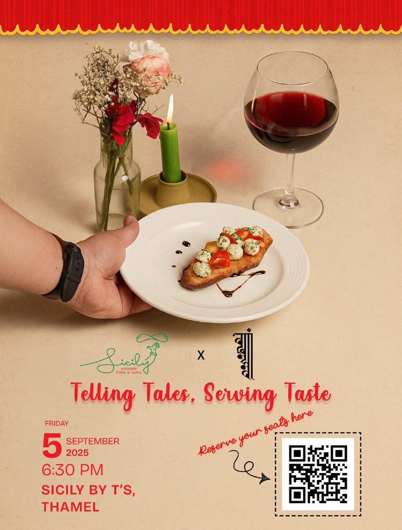 Baakhan X Sicily : Telling Tales, Serving Taste