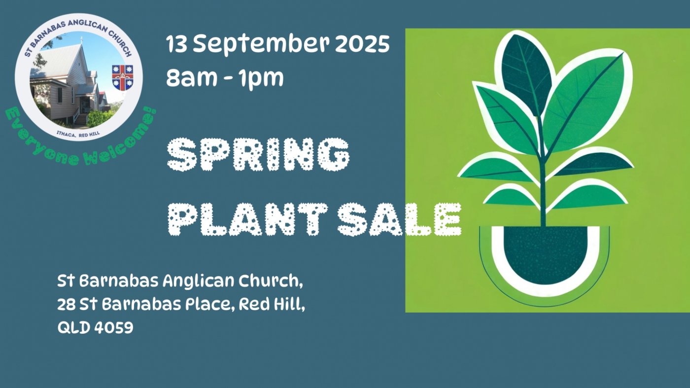 Plant Sale - St Barnabas, Red Hill