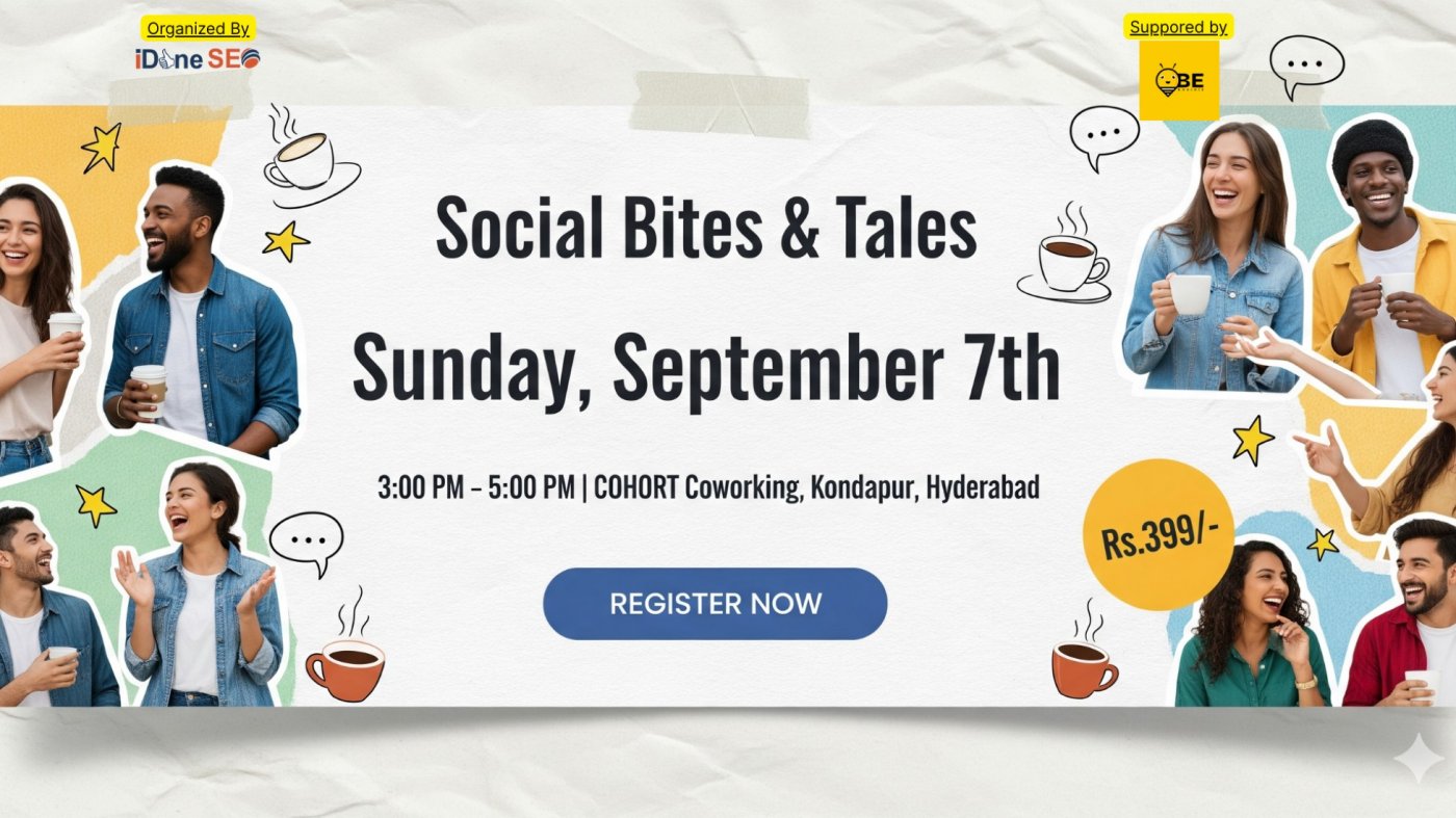 Social Bites & Tales - Hyderabad