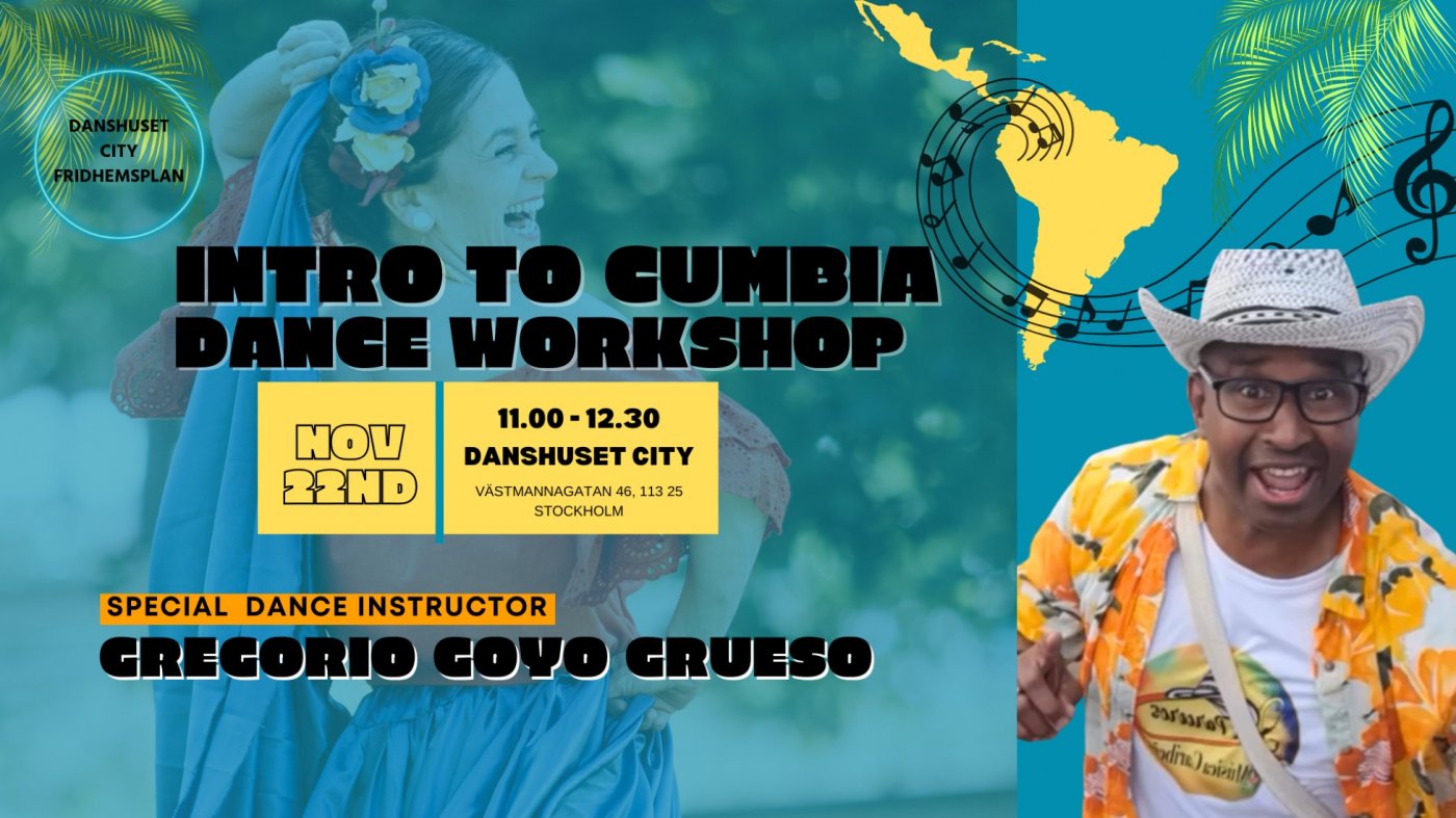Intro to Cumbia with Goyo Vargas at Frdihemsplan