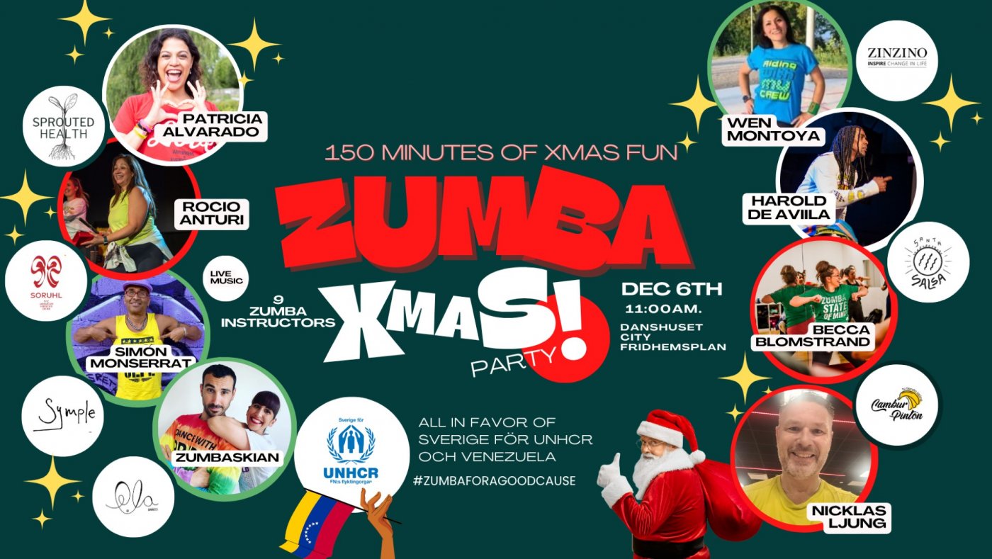 Zumba Christmas Party 5th Edition at Fridhemsplan