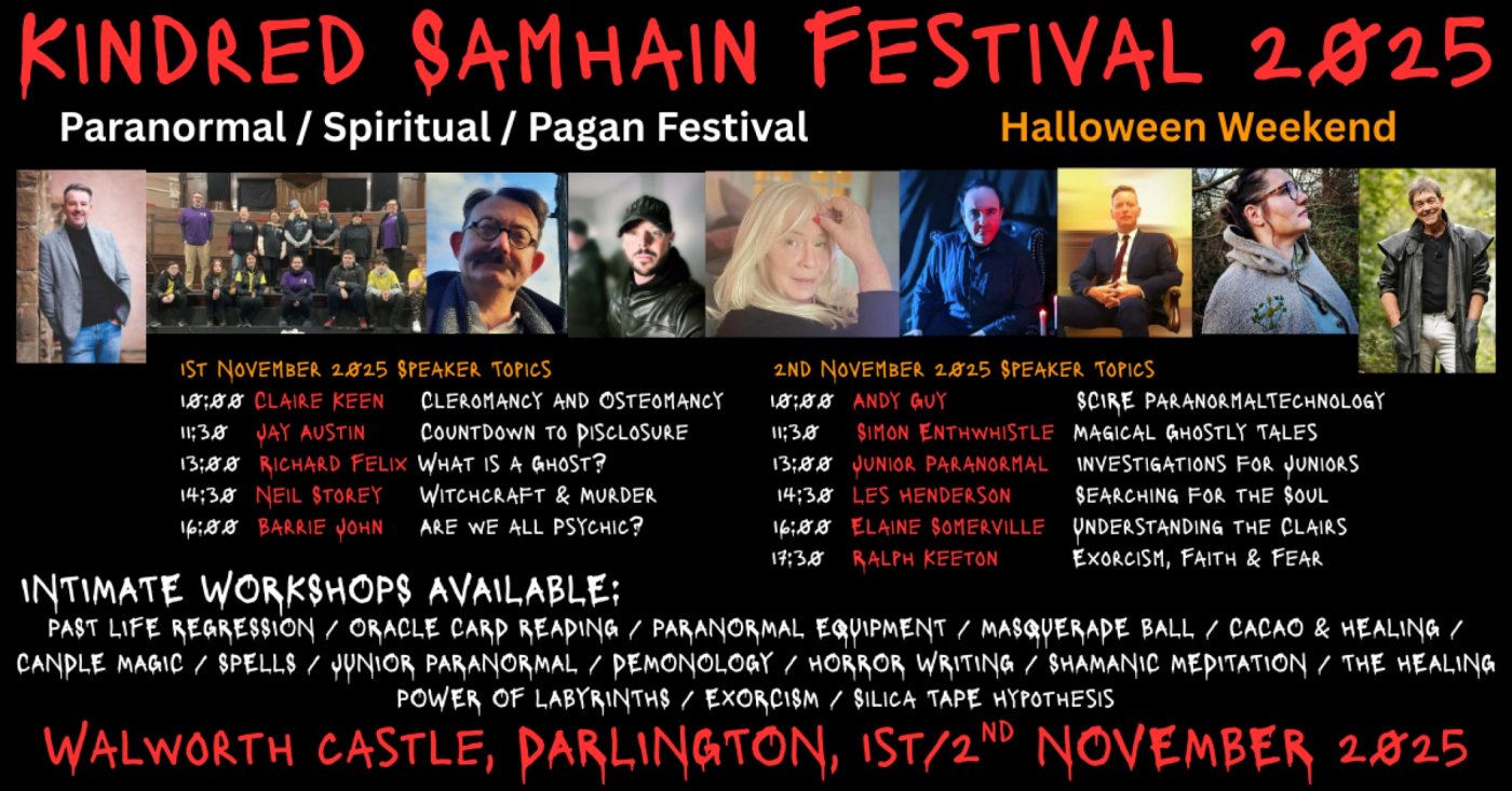 Kindred Samhain (Paranormal\/Spiritual\/Pagan) Festival