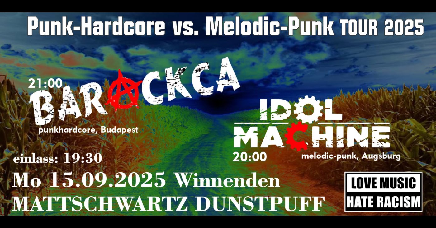 Punk-Hardcore vs. Melodic-Punk tour 2025