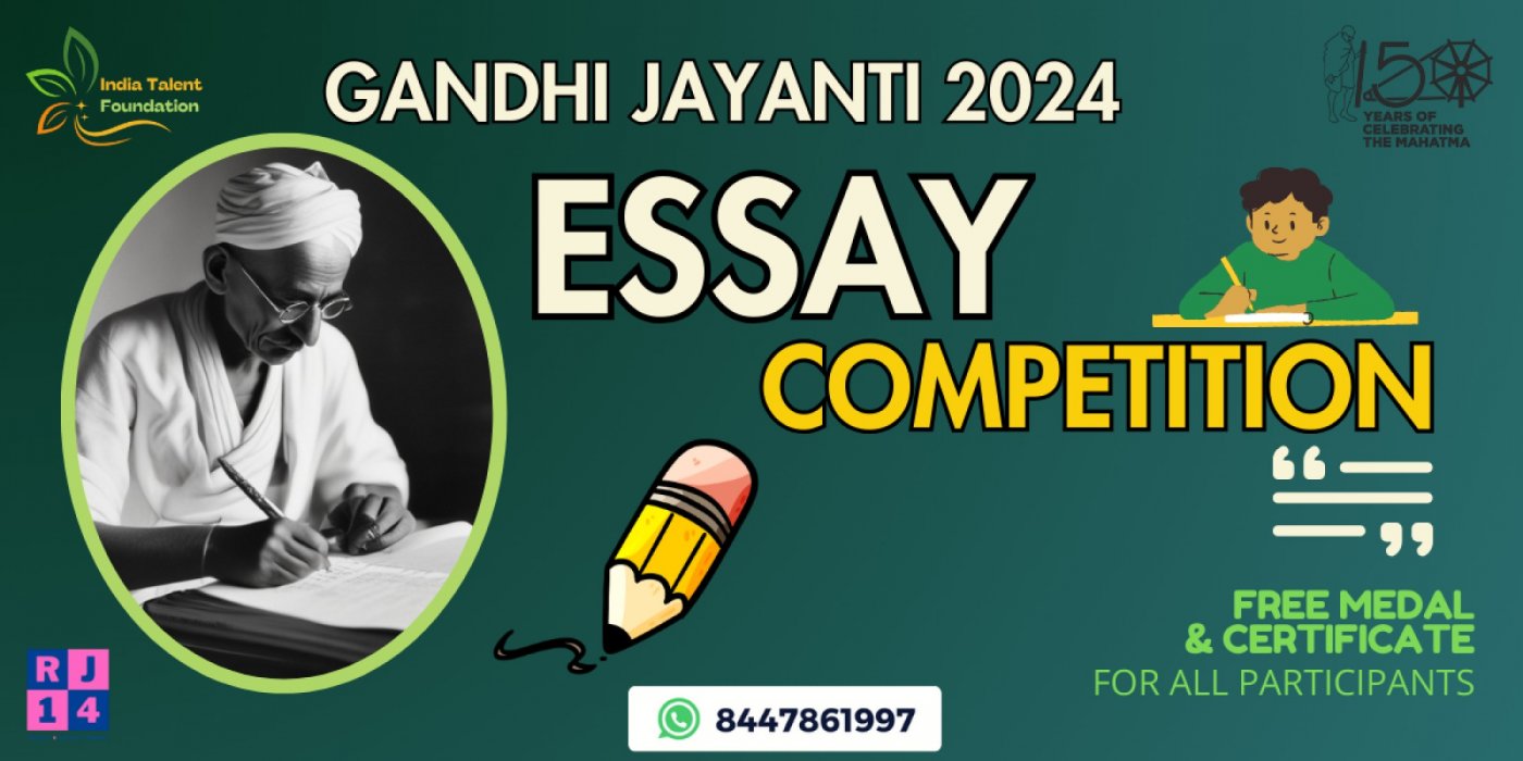 Gandhi Jayanti Essay Writing Competition 2025