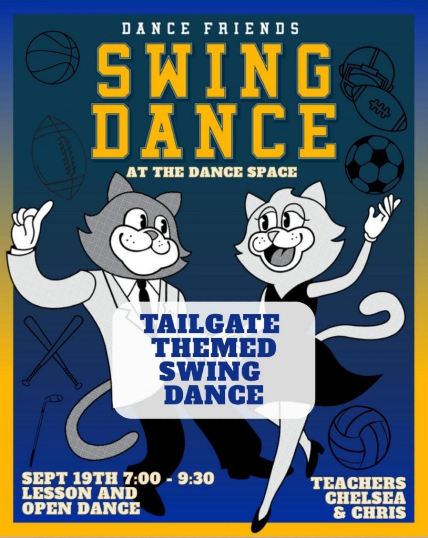 Tailgate Swing Dance Social by the Dance Friends in VA