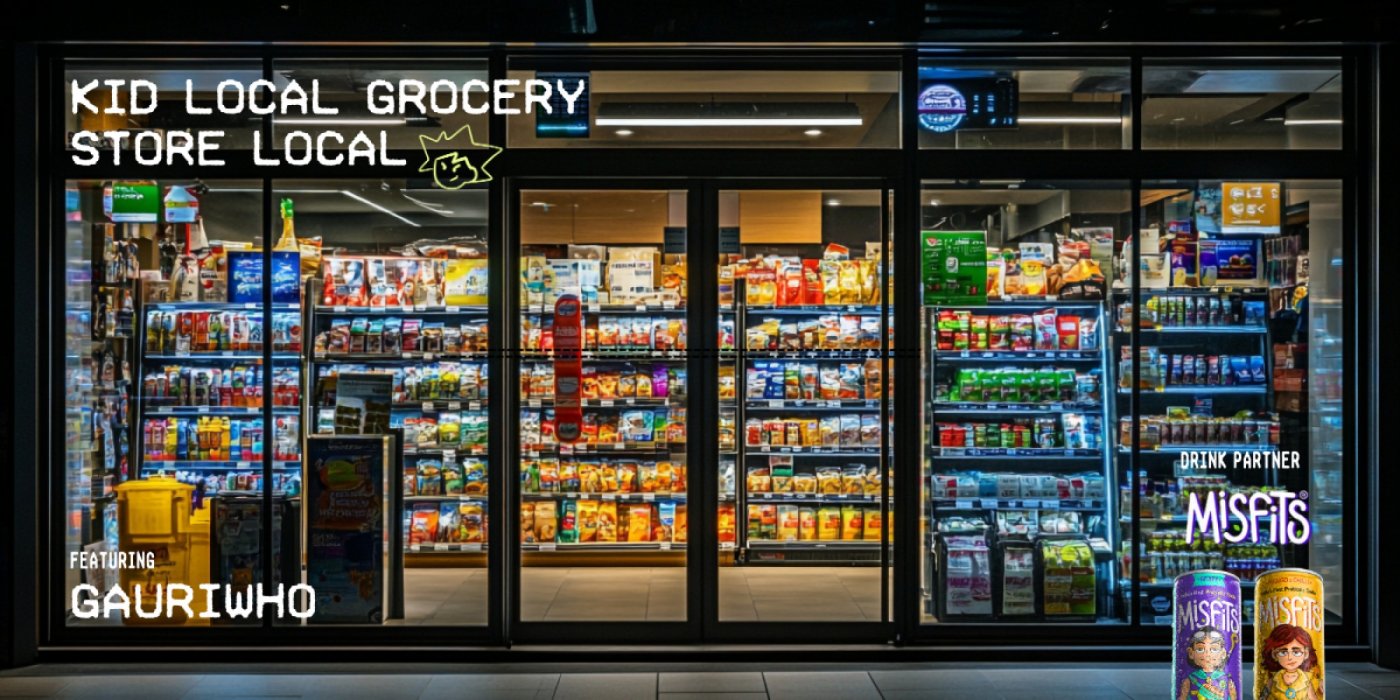 Kid Local Grocery Store Local