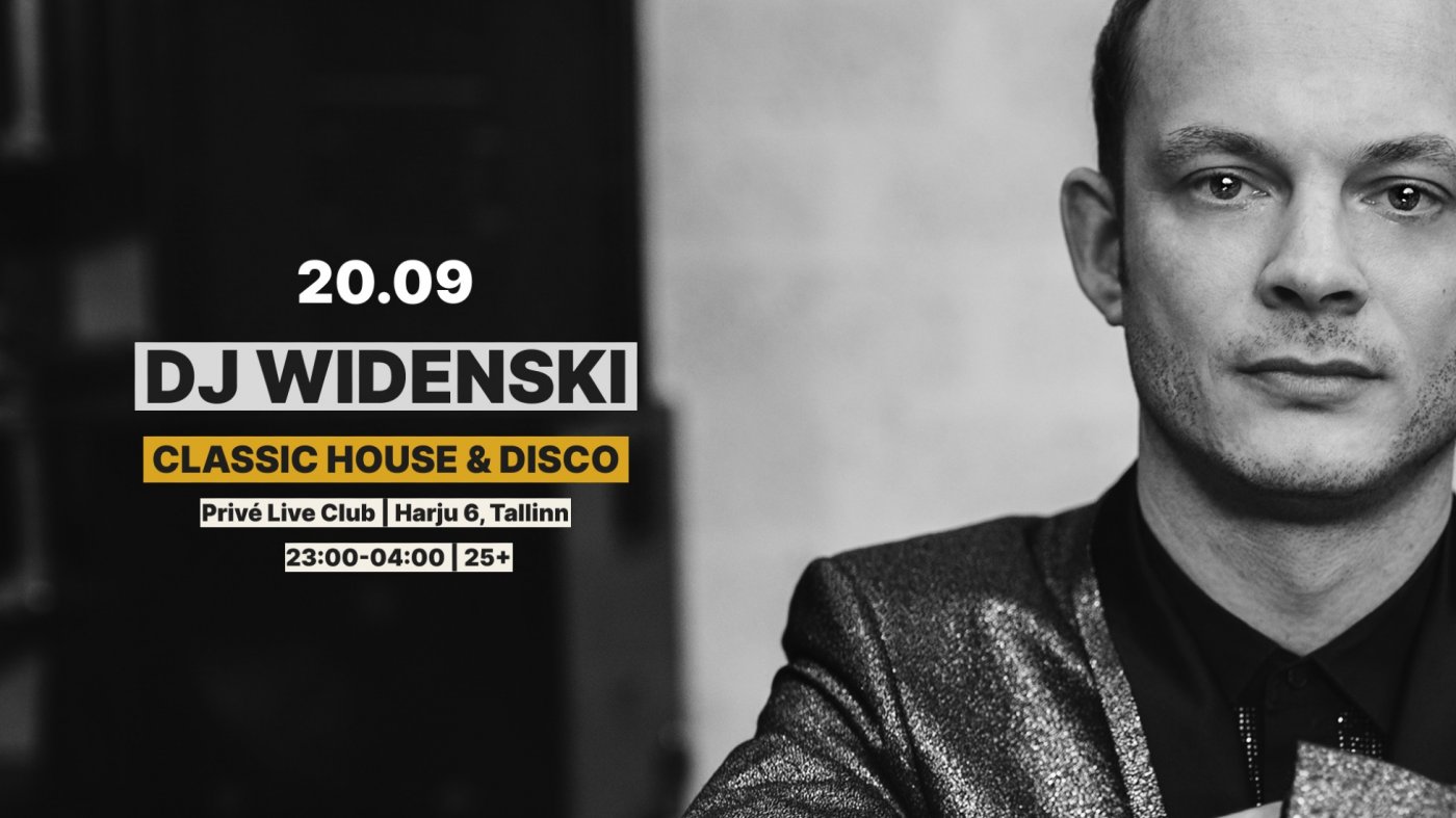 DJ Widenski (Ex-Defected \/ Ministry of Sound)