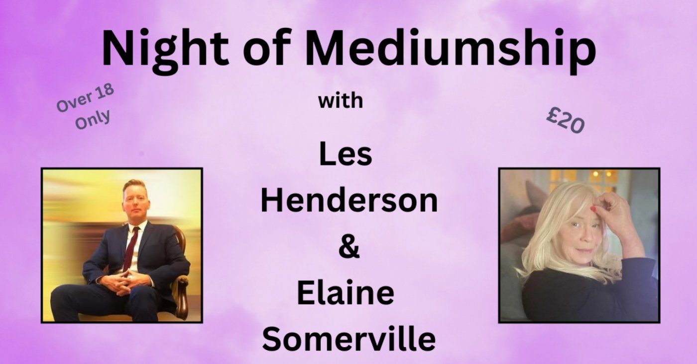 Night of Mediumship with Les Henderson & Elaine Somerville